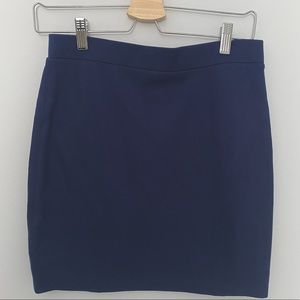 LMK Casual Navy Skirt